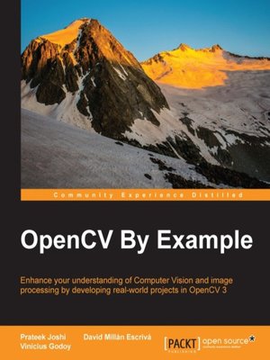 cover image of OpenCV By Example